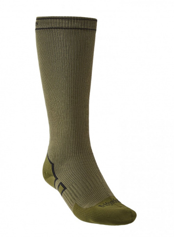 Skarpety wodoodporne StormSock Mid Knee khaki/olive Bridgedale