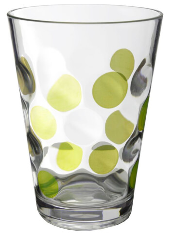 Zestaw szklanek kempingowych Set Baloons Color zielony Brunner
