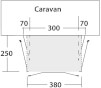 Namiot do przyczepy kempingowej Ripple 380SA Outwell