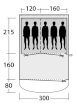 Namiot rodzinny dla 5 osób Franklin 5 Outwell