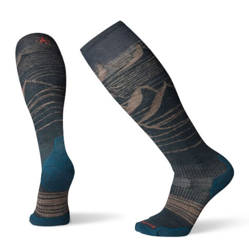 Skarpety snowboardowe U'S PhD Snow Light Elite Smartwool szare