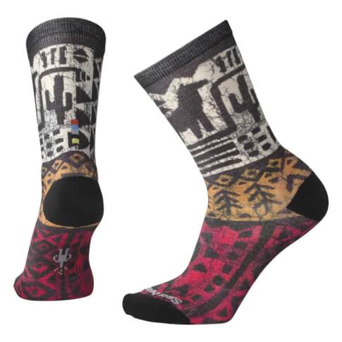 Damskie skarpetki trekkingowe W'S Block Print Crew Smartwool