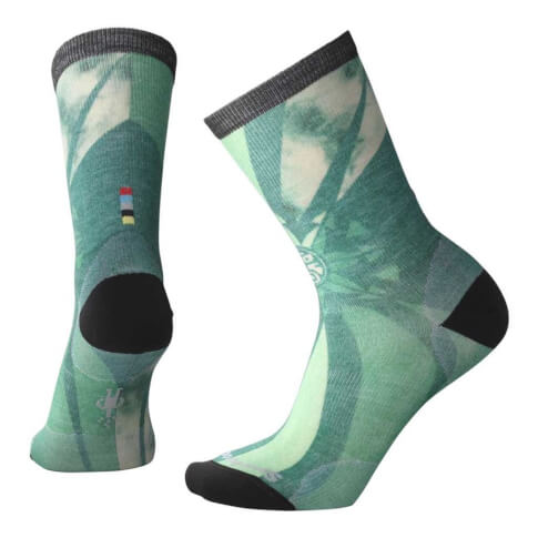 Damskie skarpetki trekkingowe W'S Goldflake Print Crew Smartwool
