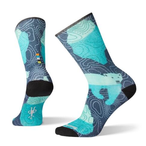 Damskie skarpetki trekkingowe W'S Curated Polar Basin Crew Smartwool
