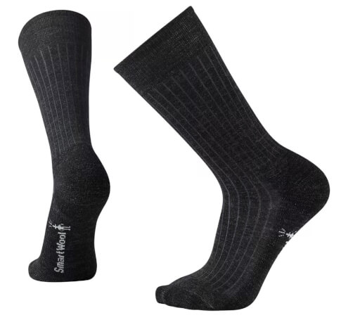 Męskie skarpety trekkingowe New Classic Rib Smartwool charcoal