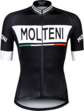 Koszulka na rower Vezuvio Molteni Dark