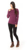 Bluzka termoaktywna W'S Merino 250 Baselayer Crew Smartwool różowa