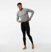 Leginsy 100% merino M'S Merino 250 Baselayer Bottom Smartwool czarne