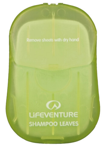 Szampon biodegradowalny w listkach Shampoo Wash Leaves Lifeventure