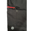 Spodnie trekkingowe VINO LADY black / red zip Milo