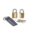 Kłódki do zamków błyskawicznych Mini Padlocks Pack of 2 Lifeventure