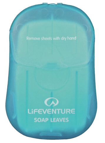 Mydło biodegradowalne w listkach Soap Leaves 50szt Lifeventure