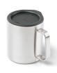 Kubek z przykrywką Glacier Stainless Camp Cup 296 ml GSI Outdoors srebrny