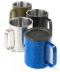 Kubek z przykrywką Glacier Stainless Camp Cup 296 ml GSI Outdoors oliwkowy