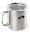 Kubek z przykrywką Glacier Stainless Camp Cup 444 ml brushed GSI Outdoors