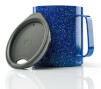 Kubek z przykrywką Glacier Stainless Camp Cup 444 ml GSI Outdoors niebieski