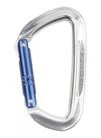 Karabinek wspinaczkowy S SE Climbing Technology silver blue