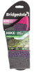 Skarpety trekkingowe Hike Light Merino Endurance grey/pink Bridgedale