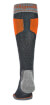 Skarpety narciarskie Ski Easy On Merino Performance gunmetal/orange Bridgedale