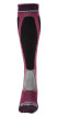 Skarpety narciarskie Ski Easy On Merino Performance magenta/black Bridgedale