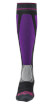 Skarpety narciarskie Ski Easy On Merino Performance graphite/purple Bridgedale