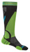 Skarpety narciarskie Ski Lightweight Merino Performance black/green Bridgedale