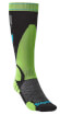 Skarpety narciarskie Ski Lightweight Merino Performance black/green Bridgedale