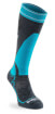 Skarpety narciarskie Ski Midweight Merino Performance gunmetal/turquoise Bridgedale