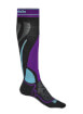 Skarpety narciarskie Ski Midweight Merino Performance graphite/purple Bridgedale