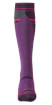 Skarpety narciarskie Ski Mountain Junior Merino Performance purple grey Bridgedale