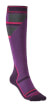 Skarpety narciarskie Ski Mountain Junior Merino Performance purple grey Bridgedale