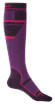 Skarpety narciarskie Ski Mountain Junior Merino Performance purple grey Bridgedale