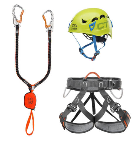 Zestaw wspinaczkowy Kit Ferrata Premium Galaxy Climbing Technology
