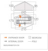 Namiot wyprawowy F10 Helium UL 2 Vango