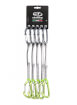 Zestaw ekspresów wspinaczkowych Lime-W Set Dyneema Climbing Technology 22cm x 5 anodized