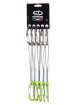 Zestaw ekspresów wspinaczkowych Lime-W Set Dyneema Climbing Technology 17cm x 5 anodized