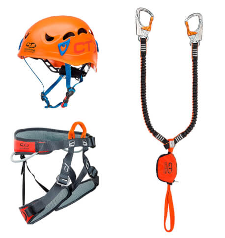 Zestaw wspinaczkowy Kit Ferrata Plus Galaxy Climbing Technology