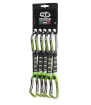 Ekspresy wspinaczkowe Lime Set Pro NY Climbing Technology 12cm x5 anodized