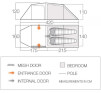 Namiot wyprawowy dla 2 osób Omega 250 Vango