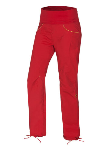 Spodnie wspinaczkowe damskie Noya Pants Lady Ocun red yellow