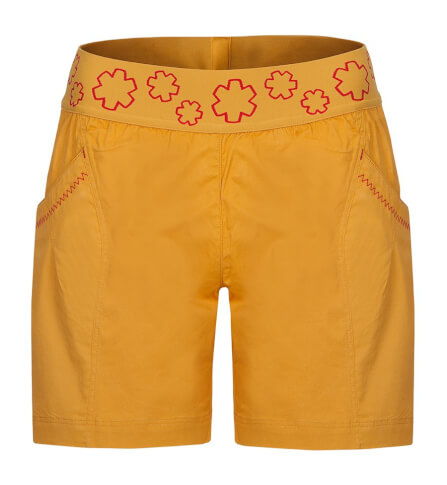 Spodenki wspinaczkowe damskie Pantera Shorts Ocun golden yellow