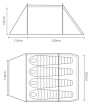 Namiot turystyczny dla 4 osób Hoolie 4 Terra Nova