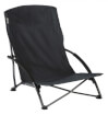 Krzesło plażowe składane Dune Chair Vango czarne