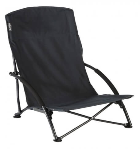 Krzesło plażowe składane Dune Chair Vango czarne