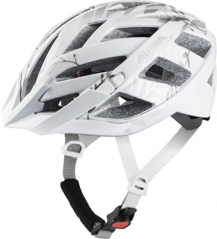 Uniwersalny kask rowerowy Panoma 2.0 Alpina White Silver Leafs