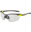 Okulary sportowe Twist Five HR V Tin Neon Yellow Alpina