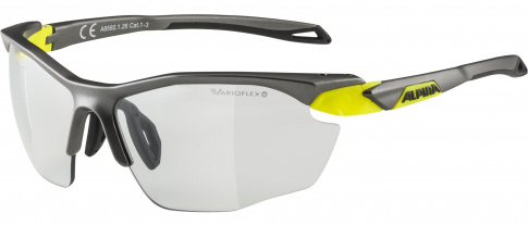 Okulary sportowe Twist Five HR V Tin Neon Yellow Alpina