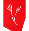 Damska koszulka sportowa Bamboo T Flower Flame Red Ocun 