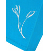 Damska koszulka sportowa Bamboo T Flower Vivid Blue Ocun 