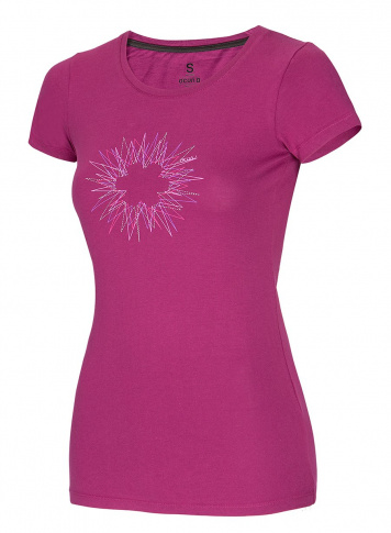 Damska koszulka sportowa Dash Tee Berry Violet Ocun